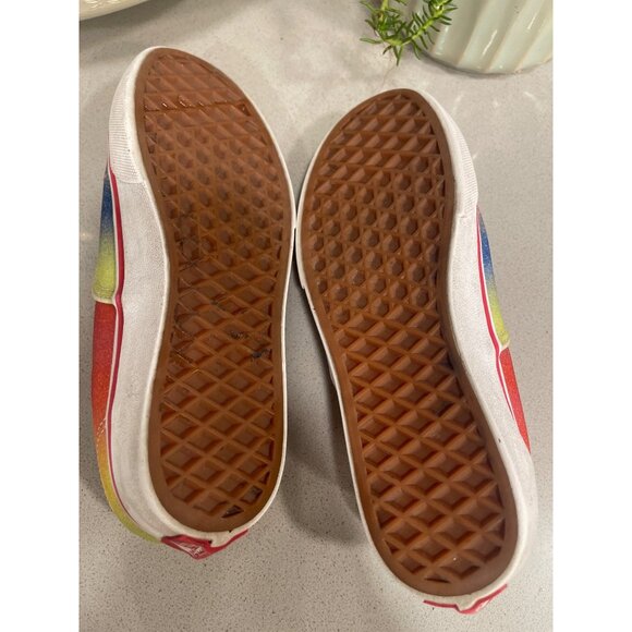 Vans Rainbow Glitter sz 2.5 Kids - Picture 6 of 6